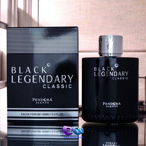 ادکلن پندورا Pendora Black legendary classic مشابه رایحه مون بلان لجند Mont blanc legend حجم 100 میل ساخت امارات