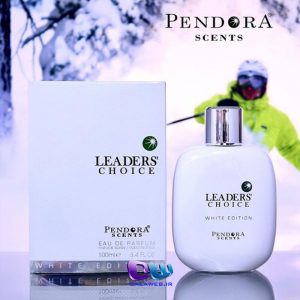 ادکلن پندورا Pendora Leaders choice white edition مشابه رایحه Lacoste eau de Lacoste L.12.12 blanc حجم 100 میل ساخت امارات